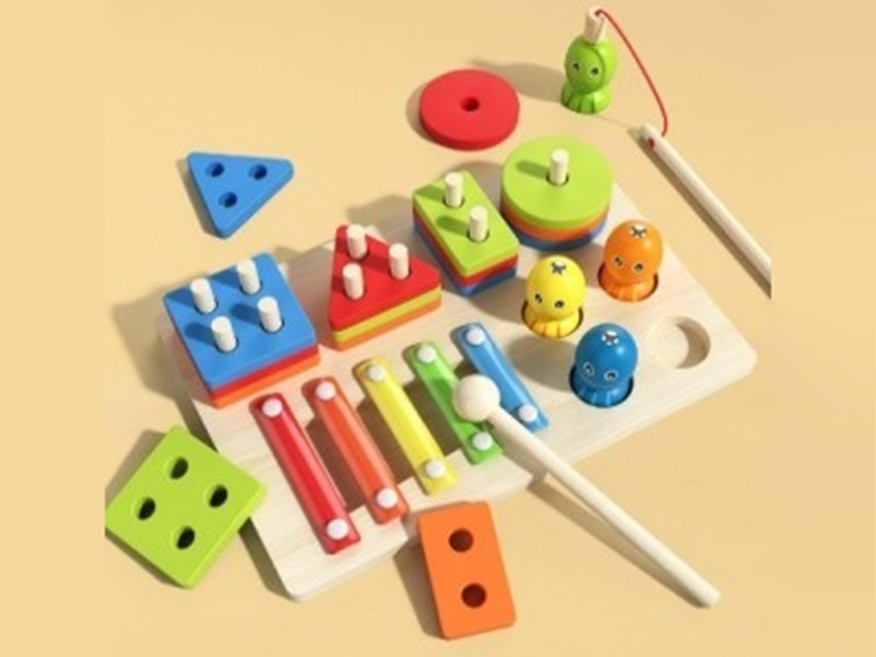 3 In 1 Wooden Toys