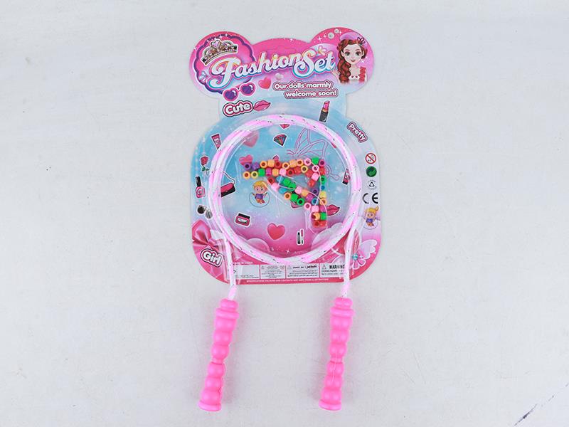 Rope Skipping + DIY Beads