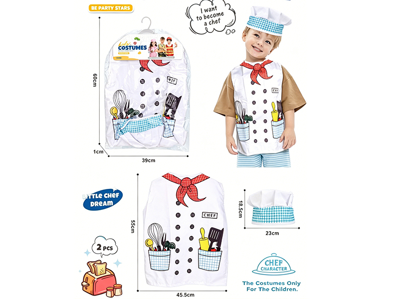 Chef Role-Play Costume Set