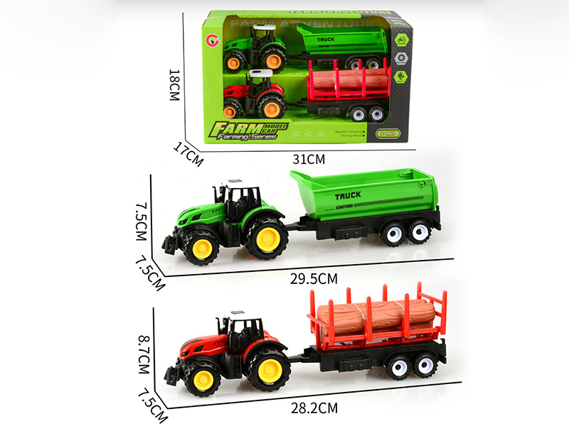 Friction Farm Tractor