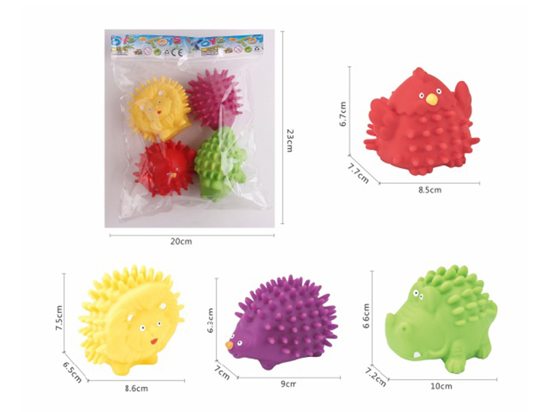 Vinyl Animals 4pcs