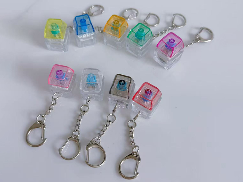 1-Key (PC Keycap) Keyboard Keychain - No Light