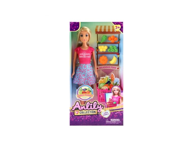 11.5-Inch Solid Doll (Brown Skin Color)