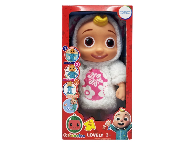 22 Inch B/O Solid Cocomelon JJ Boy Doll