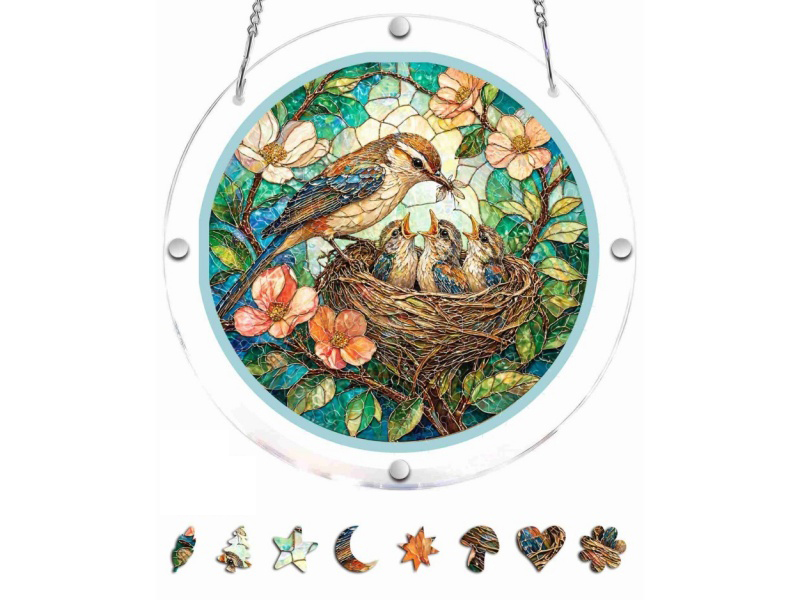 8.9-Inch Acrylic Jigsaw Puzzle