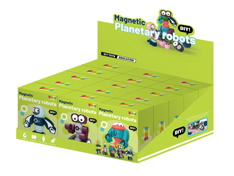 DIY Magnetic Robot(15PCS)