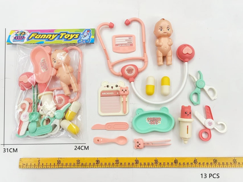 Medical devices come with 13 pieces of cartoon doll plates