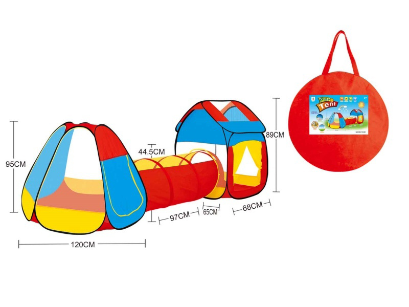 3-In-1 Kids Play Tent
