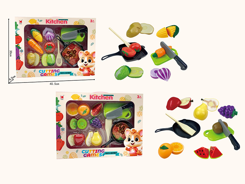 Cutting Fruits And Vegetables Set