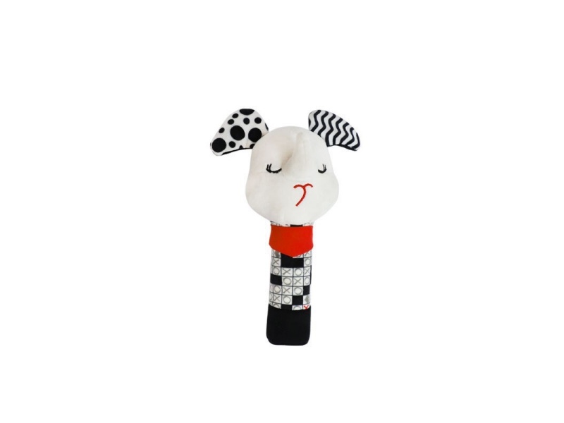 Bb Called The Elephant Baby To Soothe The Plush Hand-Cranked Stick