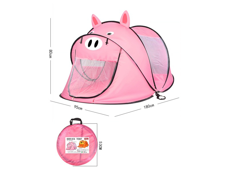 Powder pig Tent - Children's tent Tunnel Ocean Ball Pool