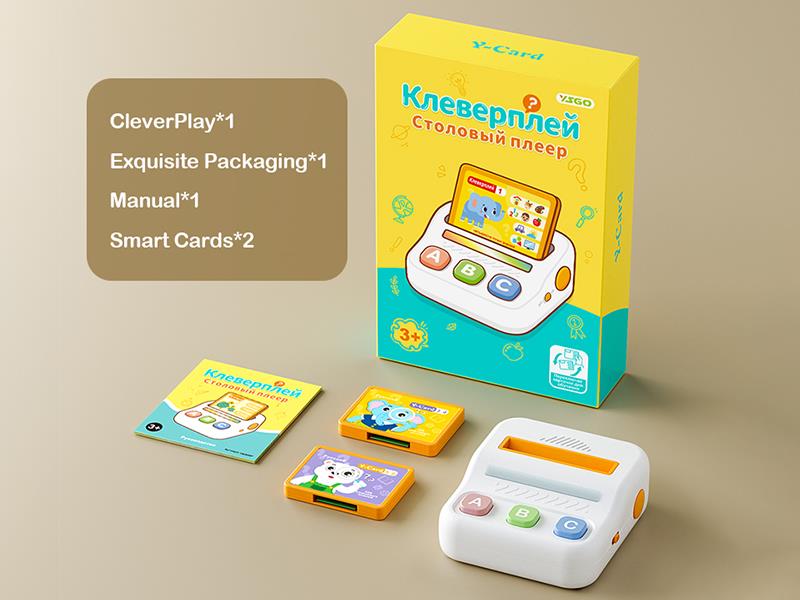Clever Play Desktop Player Card Learning Machine - Russian