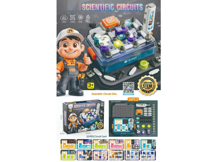 A Set Of 58 Pieces For Scientific Enlightenment Circuits