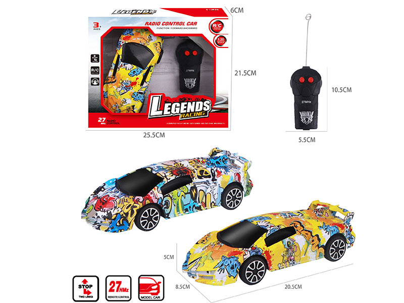1:20 2CH Remote Control Lamborghini Car Model(Graffiti)