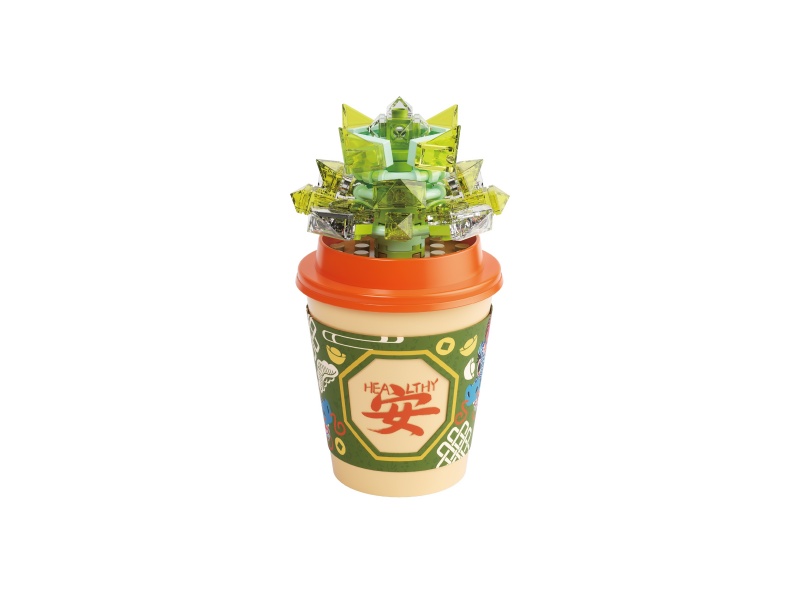 Building Blocks: Blessing Cup - Ice Lantern Jade Dew