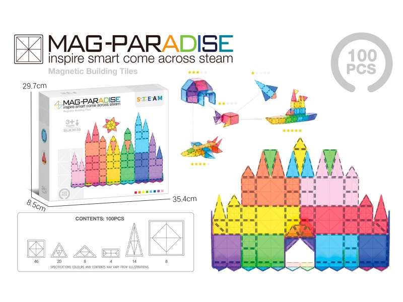100 Pieces Of Magnetic Sheet