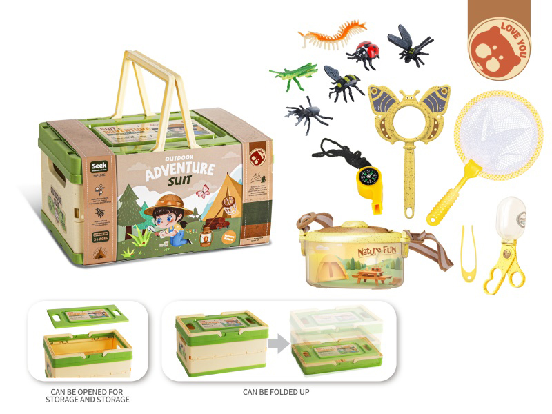 A 12-Pcs For Outdoor Scientific Exploration Of Straw Materials