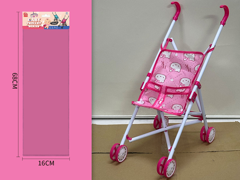 Hello Kitty Iron Stroller Toy