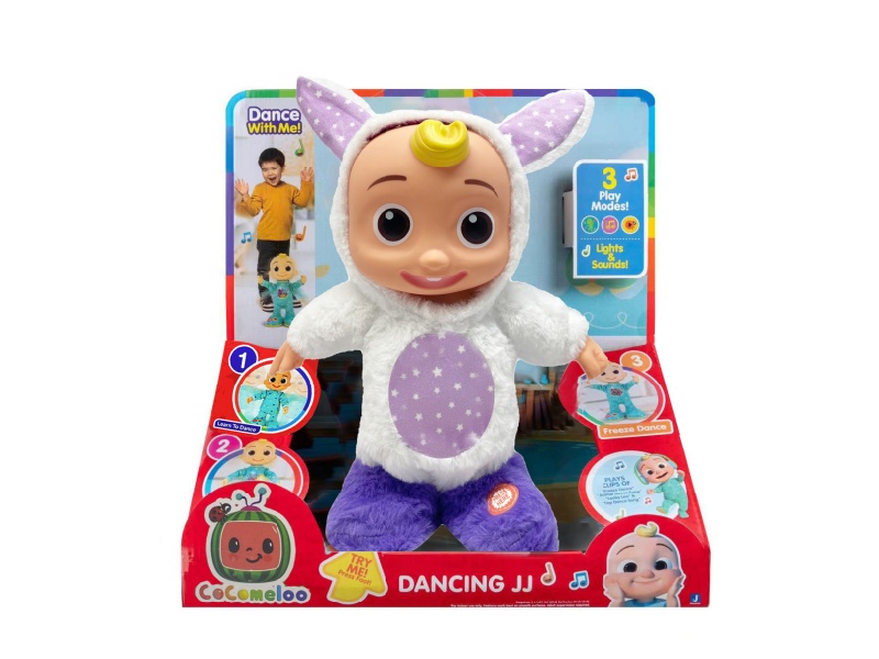 22 Inch B/O Solid Cocomelon JJ Boy Doll(Rabbit)