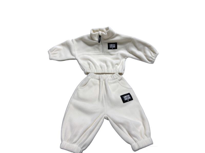 Beige Fleece Suit 86