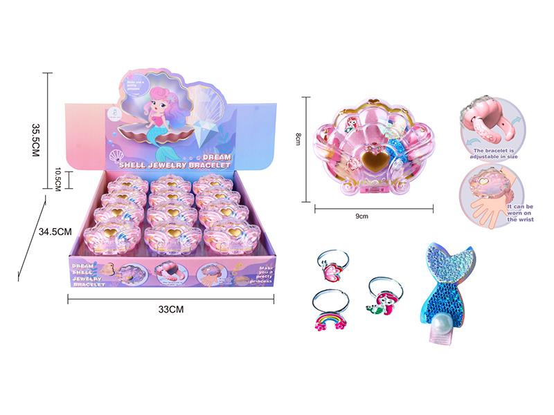 Dream Shell Jewelry Bracelet Set 12pcs