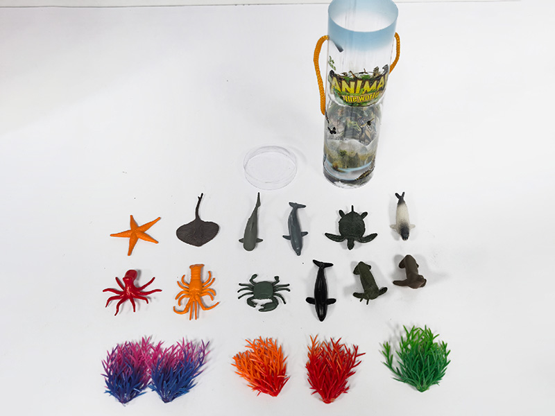 Mini Sea Animals Set 17PCS