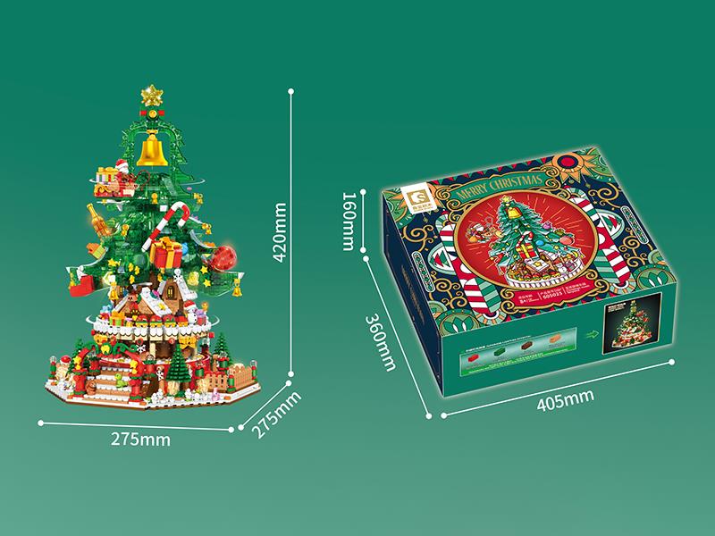 Christmas Music Fairyland Building Blocks 2963pcs
