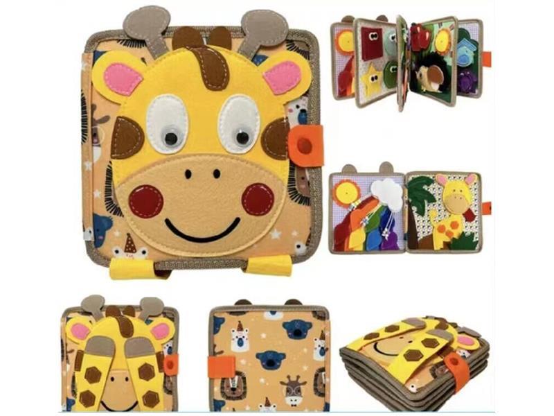 Children's Early Education Toys For Intelligence - Felt Little Deer Quiet Book