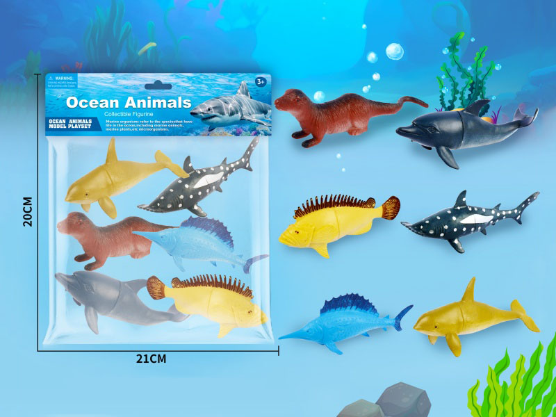 Six Marine Animals