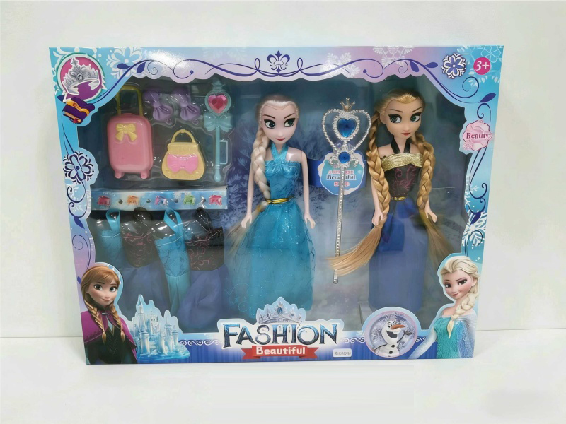 Ice And Snow 11.5-Inch Fixed-Hand Real-Body Doll