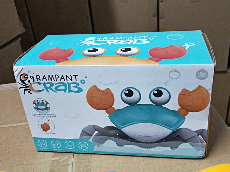 Wind Up Walking Crab Bathroom Toy