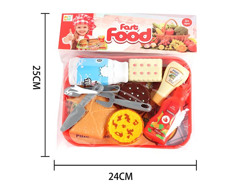 Pretend Play Toy Food Set