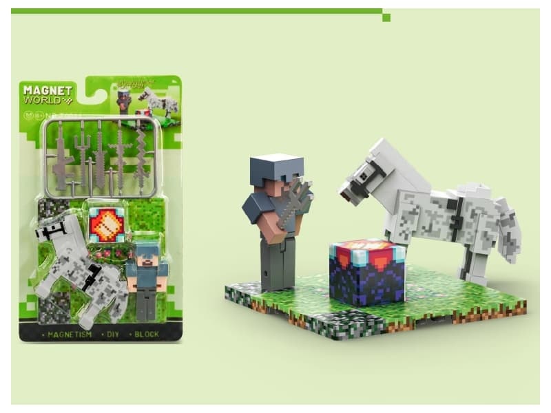 Magnetic Building Blocks-Enchanted table