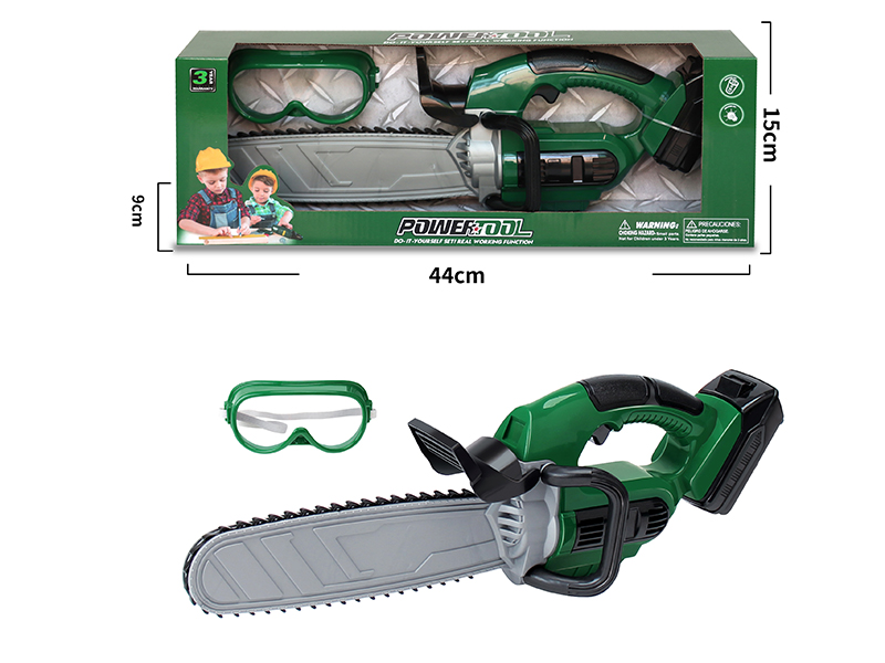Electric Chain Saw With Glasses(With Light)2PCS