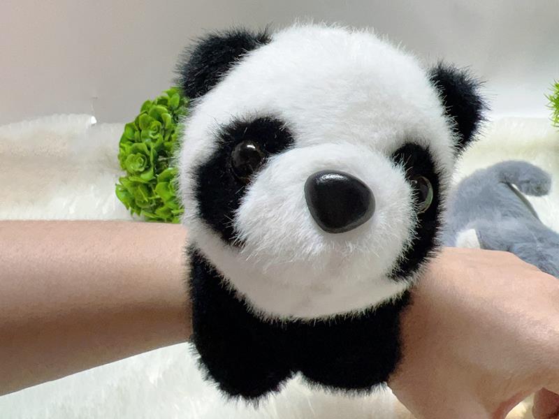 Panda Plush Snap Bracelets