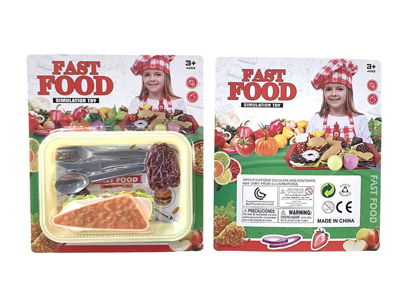 Pretend Play Toys Fast Food Set