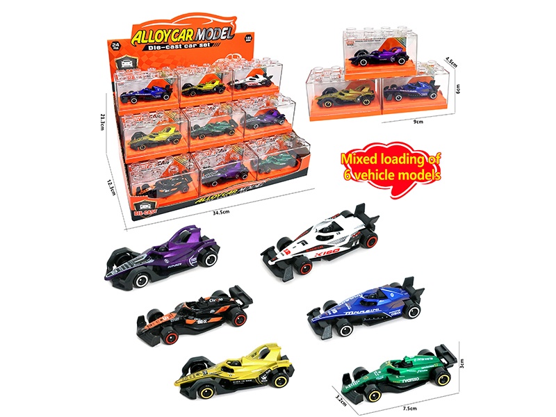 1:64 F1 Alloy Car