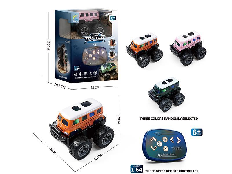Alloy Mini Bus Remote Control Car