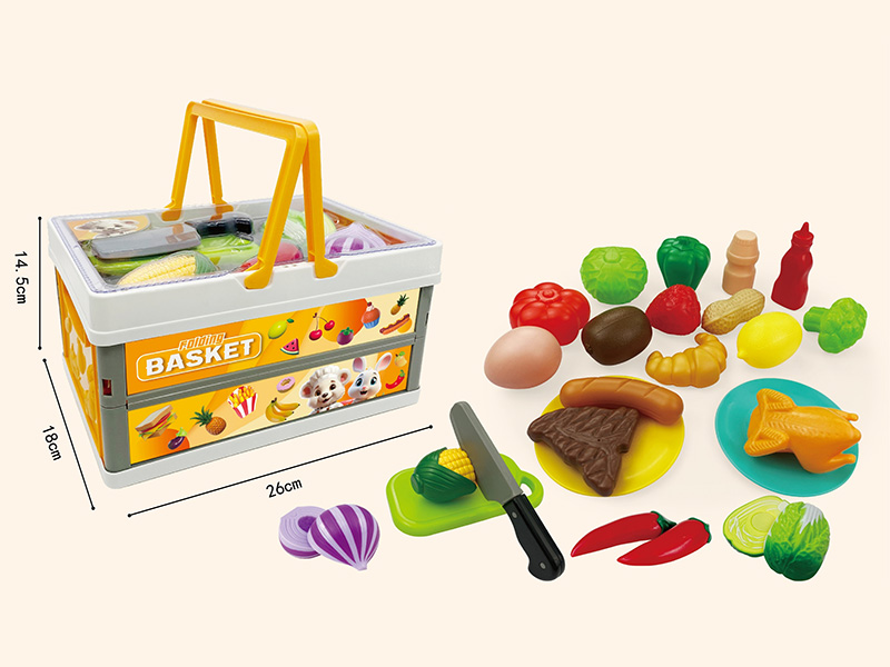Folding Basket Cutting Vegetables Set