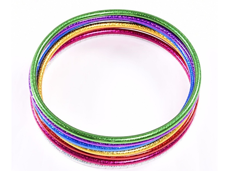 The Hula Hoop Is Made Of Single-Color Laser Paper With A Thick Tube Diameter Of 75Cm