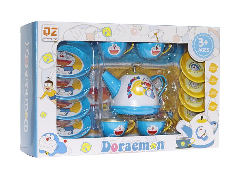Tinplate Tea Set - Doraemon