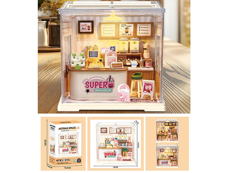 Artisan Space DIY Toy - Milk Tea Shop