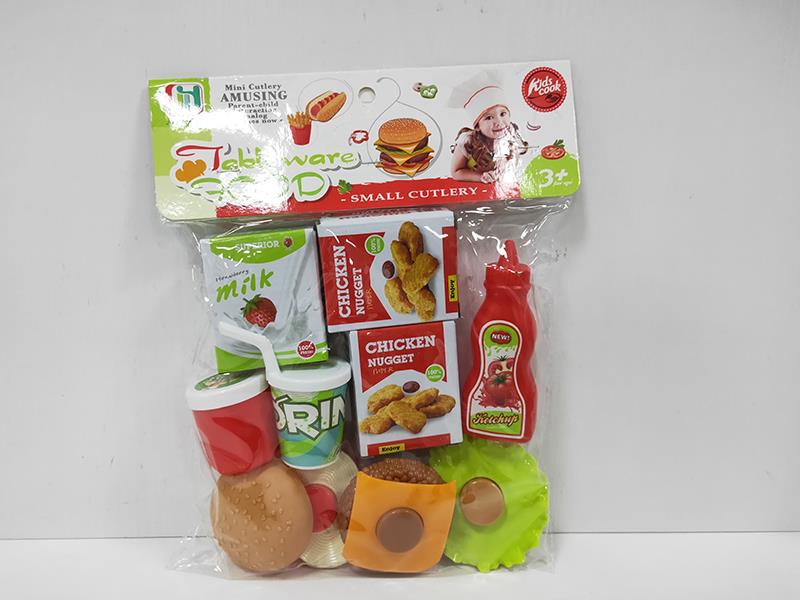 Hamburger Cola Simulated Food Set