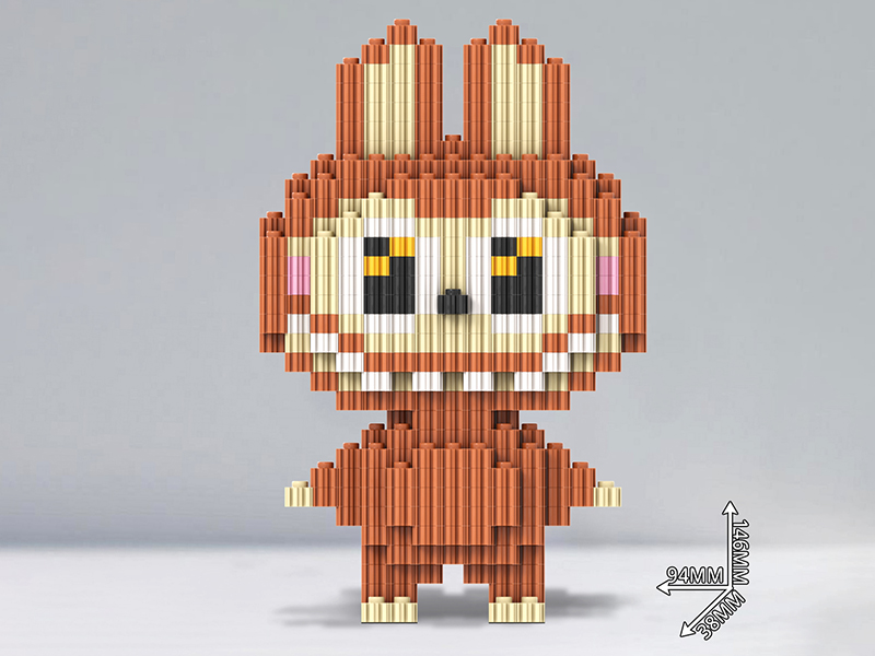 Labubu Building Blocks 672+pcs
