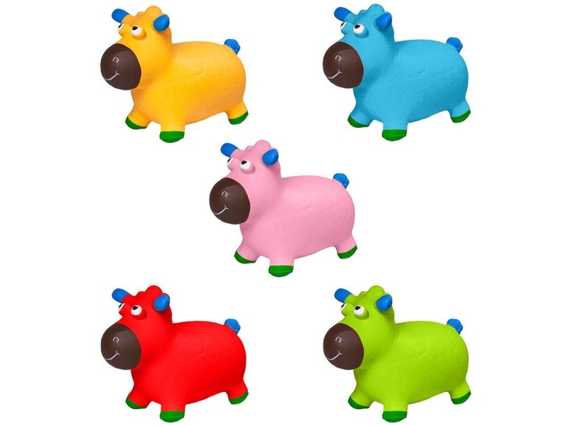 Inflatable Painted Shaun Sheep With Flash Music