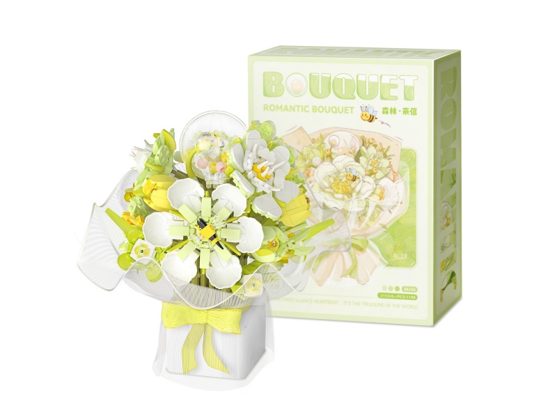Romantic Bouquet Building Blocks 1146pcs
