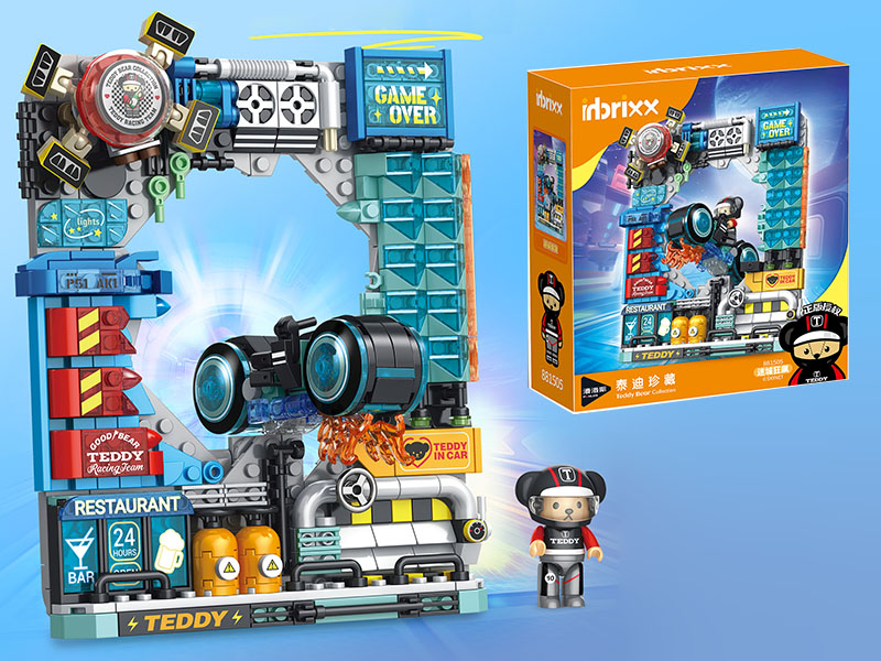 Teddy Bear Collection Building Blocks - Urban Rampage 458pcs