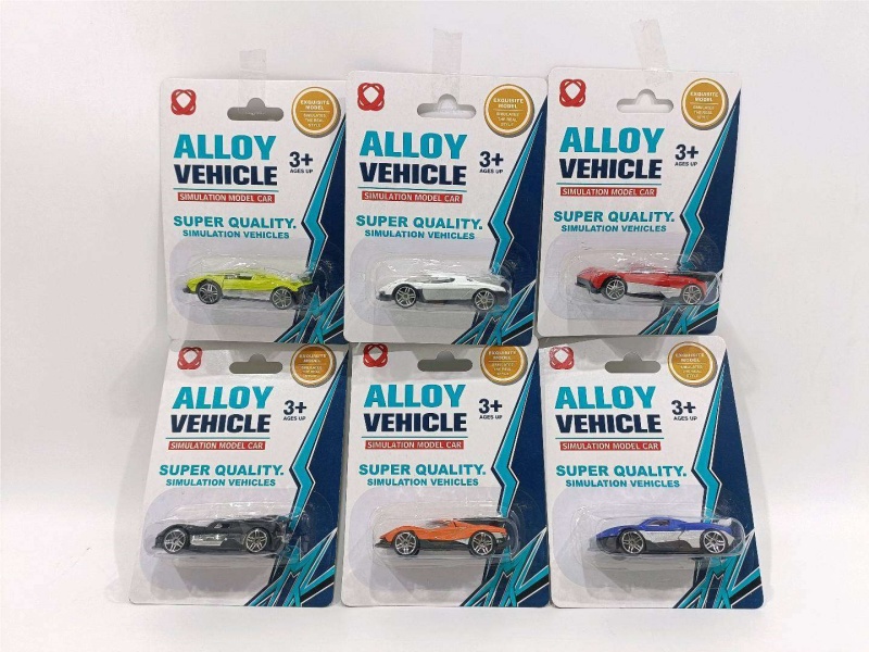 Sliding Alloy Car
