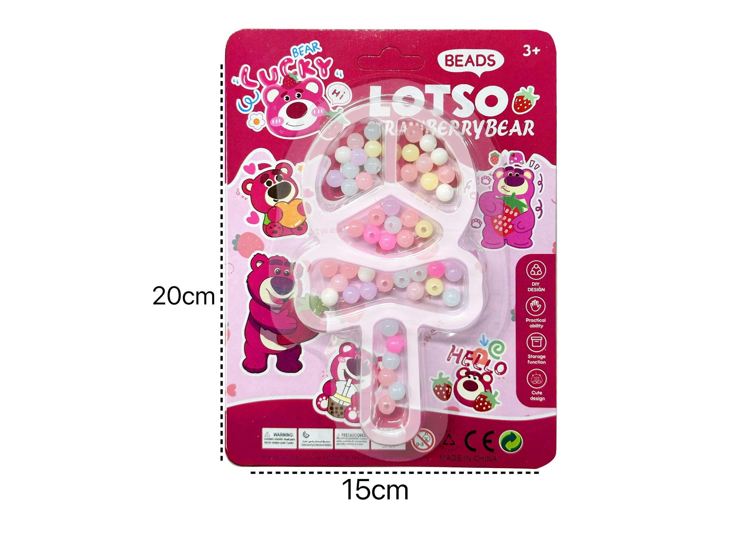 Diy Beaded Strawberry Bear