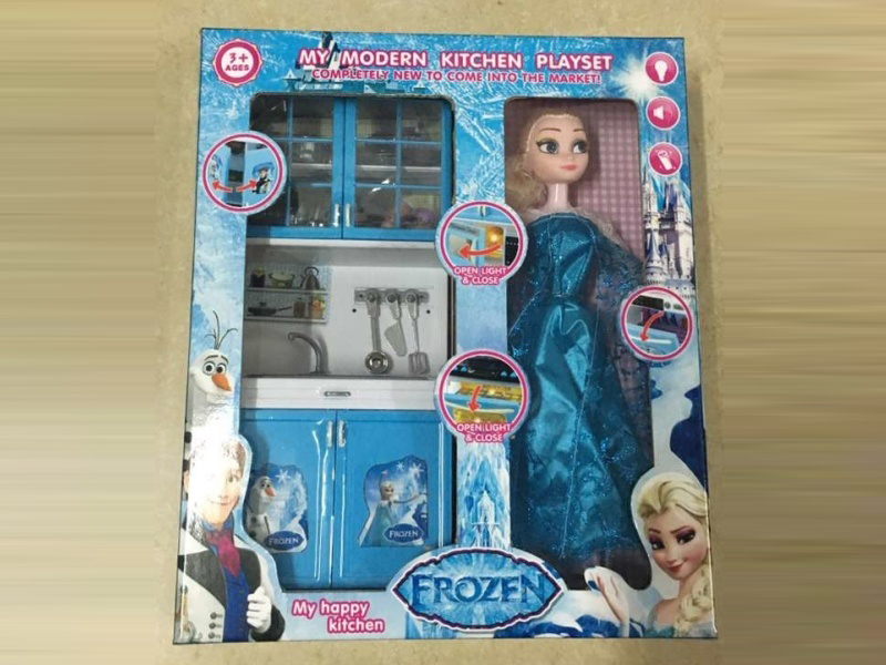 Ice Princess Kitchen Series Is Paired With Barbie